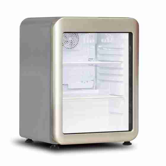 Minibar frigo con porta a vetro 85 W 76 lt 49,5x45x67h cm