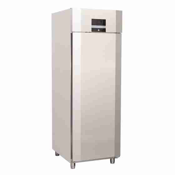 Armadio frigo refrigerato in acciaio inox 1 anta classe energetica A 550 lt ventilato -2 +8 °C