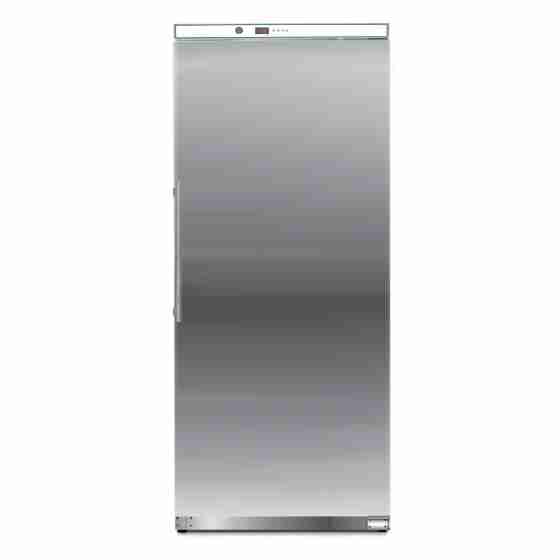 Armadio frigo refrigerato ventilato 1 anta acciaio inox 509 lt 0+8 °C