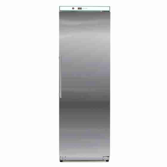 Armadio frigo refrigerato ventilato 1 anta in acciaio inox 279 lt 0+8 °C