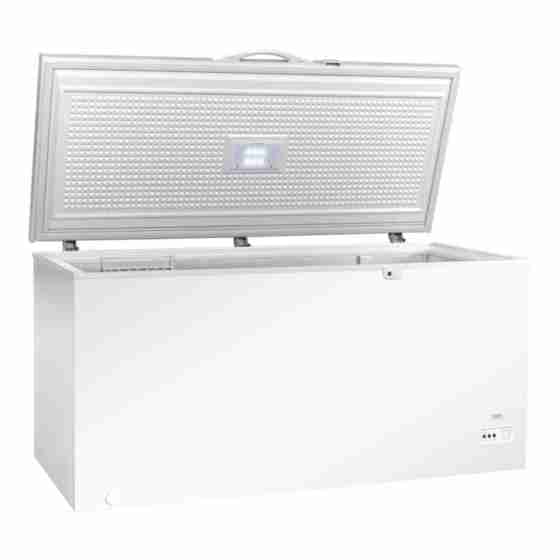 Congelatore professionale a pozzetto 1535x740x825 mm 446 lt a basso consumo energetico orizzontale porta cieca a battenti  =-18° C