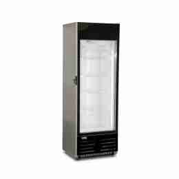 Vetrina congelatore gelati verticale ventilata con anta in vetro 415 lt -18 -23°C 67x64,4x200h cm