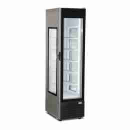 Vetrina congelatore gelati verticale statica con 3 lati espositivi 252 lt -18 -23°C 45,2x70,1x184,8h cm