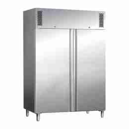 Armadio congelatore refrigerato in acciaio inox 2 ante 1400 lt -18 -22°C ventilato - EC