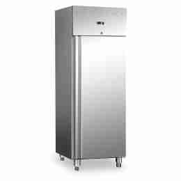 Armadio congelatore refrigerato ventilato in acciaio 1 anta capacità 500 lt temperatura -10 -20°C
