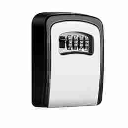 Cassettina di sicurezza per chiavi ed oggetti 12x10x35h cm con combinazione a 4 cifre con 10000 combinazioni programmabili