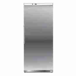 Armadio frigo refrigerato ventilato 1 anta acciaio inox 509 lt 0+8 °C
