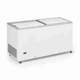 Congelatore a pozzetto con ante scorrevoli 398 lt -18 -25°C 150,3x67x89,5h cm