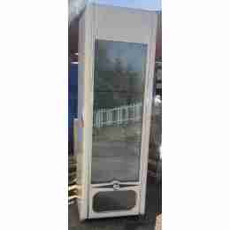 Vetrina congelatore gelati verticale statica con anta in vetro 320 lt -18 -23°C 62x68,8x193,1h cm nuovo danni da trasporto