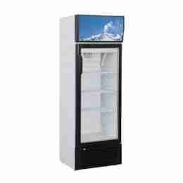 Vetrina frigo bibite espositore refrigerato professionale statico capacità 290 lt