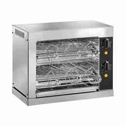 Toaster 6 pinze a carica frontale 440x240x380h mm