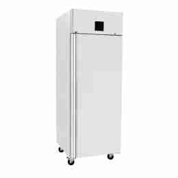 Armadio frigo refrigerato in acciaio inox 1 anta 700 lt  a basso consumo energetico ventilato -2 +8 °C