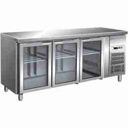Tavolo refrigerato gastronomia GN1/1 ventilato motore incorporato 1795x700x850 mm