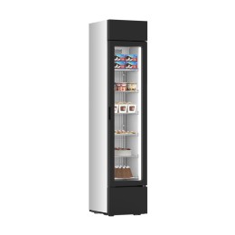 Vetrina congelatore verticale per gelateria 197 lt temperatura -18 -24°C 43,5x50,9x200,5h cm