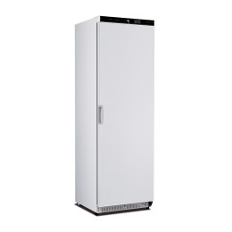 Armadio frigo refrigerato in acciaio verniciato bianco ventilato a roll-bond 380 lt +2°C +10°C