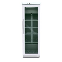 Armadio congelatore refrigerato ventilato 1 anta in vetro esterno in acciaio verniciato bianco 538 lt -16 -18°C