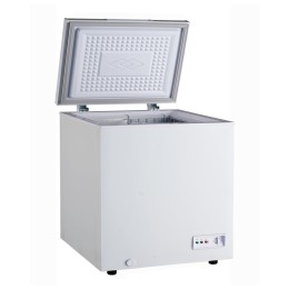 Frigo congelatore a pozzetto 75,4x56,4x84,5h cm 140 lt doppia temperatura +5 -25 °C con porta a battente a basso consumo energetico