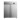 Armadio congelatore refrigerato in acciaio inox 2 ante 1400 lt -18 -22°C