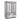 Vetrina gelateria ventilata 4 lati in vetro -18 -21°C Grigio capacità 579 lt 132x64,8x195h cm