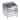 Friggitrice 2 vasche elettrica su mobile capacità 20+20 lt S/90 80x90x85h cm con comandi elettronici