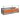 Banco refrigerato statico con vano riserva per salumeria e macelleria arancio +4 +6°C 200x109x128h cm