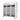 Armadio congelatore refrigerato in acciaio inox 3 ante in vetro a basso consumo energetico 1390 lt ventilato -20-17 °C