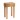 Ceppo in legno con gambe fisse in legno dimensione 80x80x90h cm spessore 30 cm