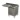 Lavello / lavatoio 1 vasca in acciaio inox armadiato con vano lavastoviglie sx 1200x600x850h mm