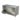 tavolo in acciaio inox a giorno con 3 cassetti a sx profondità 700 mm 2400x700x850h mm