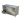 Tavolo in acciaio inox a giorno con 3 cassetti a sx profondità 600 mm 2000x600x850h mm