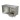 Tavolo in acciaio inox a giorno con 3 cassetti a dx profondità 700 mm 2300x700x850h mm