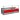 Banco refrigerato statico con vano riserva per salumeria e macelleria rosso +4 +6°C 250x109x128h cm