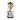 Frullatore americano in abs cromato con bicchiere trasparente da 3.5 lt 800W con interruttore a 2 velocità