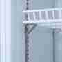 Frigo vetrina bibite verticale refrigerata 1 anta in vetro bianca +0 +10 °C 278 lt 59x61x190,5h cm
