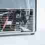 Frigo vetrina bibite verticale refrigerata 1 anta in vetro +2 +7°C 435 lt 59,5x59,5x201,8h cm