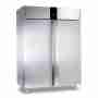 Armadio frigo refrigerato in acciaio inox 2 ante cieche 1400 lt ventilato -2 +10°C