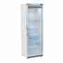 Armadio frigo refrigerato 1 anta in vetro in abs refrigerazione roll-Bond con ventilatore di assistenza 400 lt +2 +8 °C