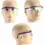 Kit da 10 occhiali Protettivi di Sicurezza in Policarbonato Softair per protezione occhi