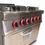Cucina a Gas 4 fuochi con forno a Gas S/90 800x900 mm