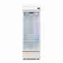 Frigo vetrina bibite verticale refrigerata 1 anta in vetro 0 +10°C 345 lt 615x600x1850h mm a basso consumo energetico