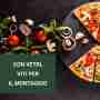 Vetrina refrigerata portacondimenti, portagusti per pizza GN 1/3  1400x395x435h mm +2 +8 °C con motore a destra a basso consumo energetico