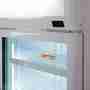Frigo vetrina bibite verticale refrigerata 2 ante battenti in vetro +0 +10 °C 810 lt 119x66x202h cm a basso consumo energetico