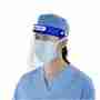 Visiera protettiva medica in policarbonato, protezione per occhi e bocca