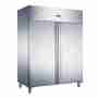 Armadio congelatore refrigerato in acciaio inox 2 ante 1400 lt, ventilato -18 -22 °C tropicalizzato