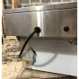 Friggitrice Elettrica professionale 16 litri singola vasca in acciaio inox per Pub Bar Ristoranti da banco - 220 Volt usato in dimostrazione
