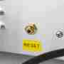 Fry Top Griglia Elettrica professionale da banco, piastra rigata, 4.4 Kw, 730 x 470 x 250 h mm