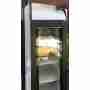 Vetrina congelatore verticale per gelateria 197 lt temperatura -18 -24°C 43,5x50,9x200,5h cm nuovo danni da trasporto