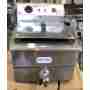 Friggitrice Elettrica professionale 16 litri singola vasca in acciaio inox per Pub Bar Ristoranti da banco Usato