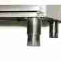 Tavolo frigo refrigerato in acciaio inox 3 porte 3 cassetti 1/3 223x70x86h cm -2 +8 °C 