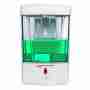3x Dispenser a parete automatico con sensore ad infrarossi per igienizzante e sapone a batterie da 700 ml